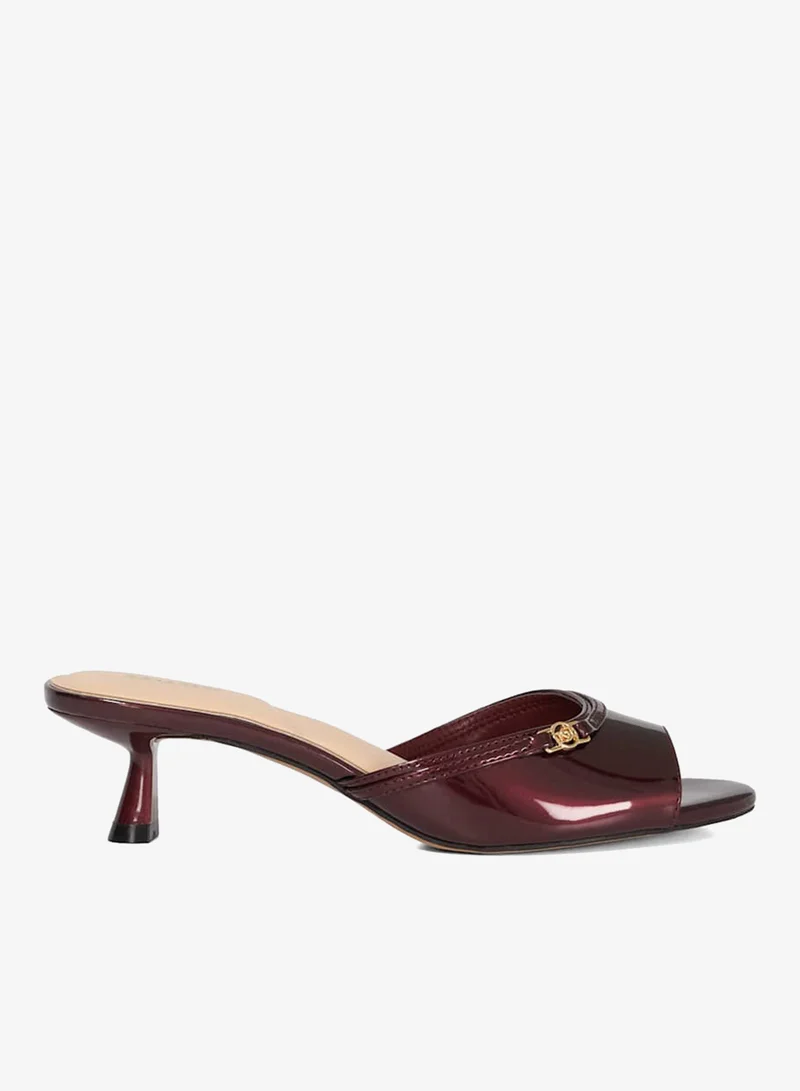 Open Toe Low Heel Sandals